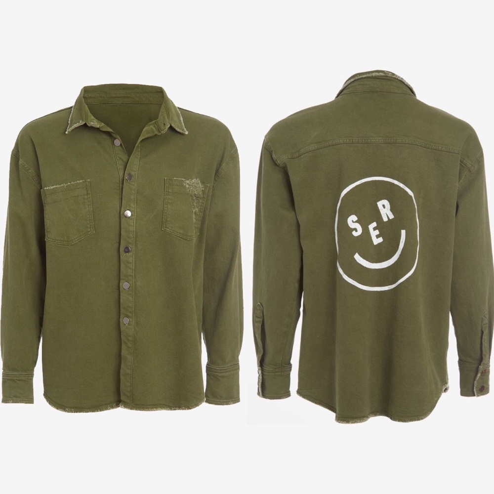 NWT SER.O.YA Alex Shirt Jacket Unisex